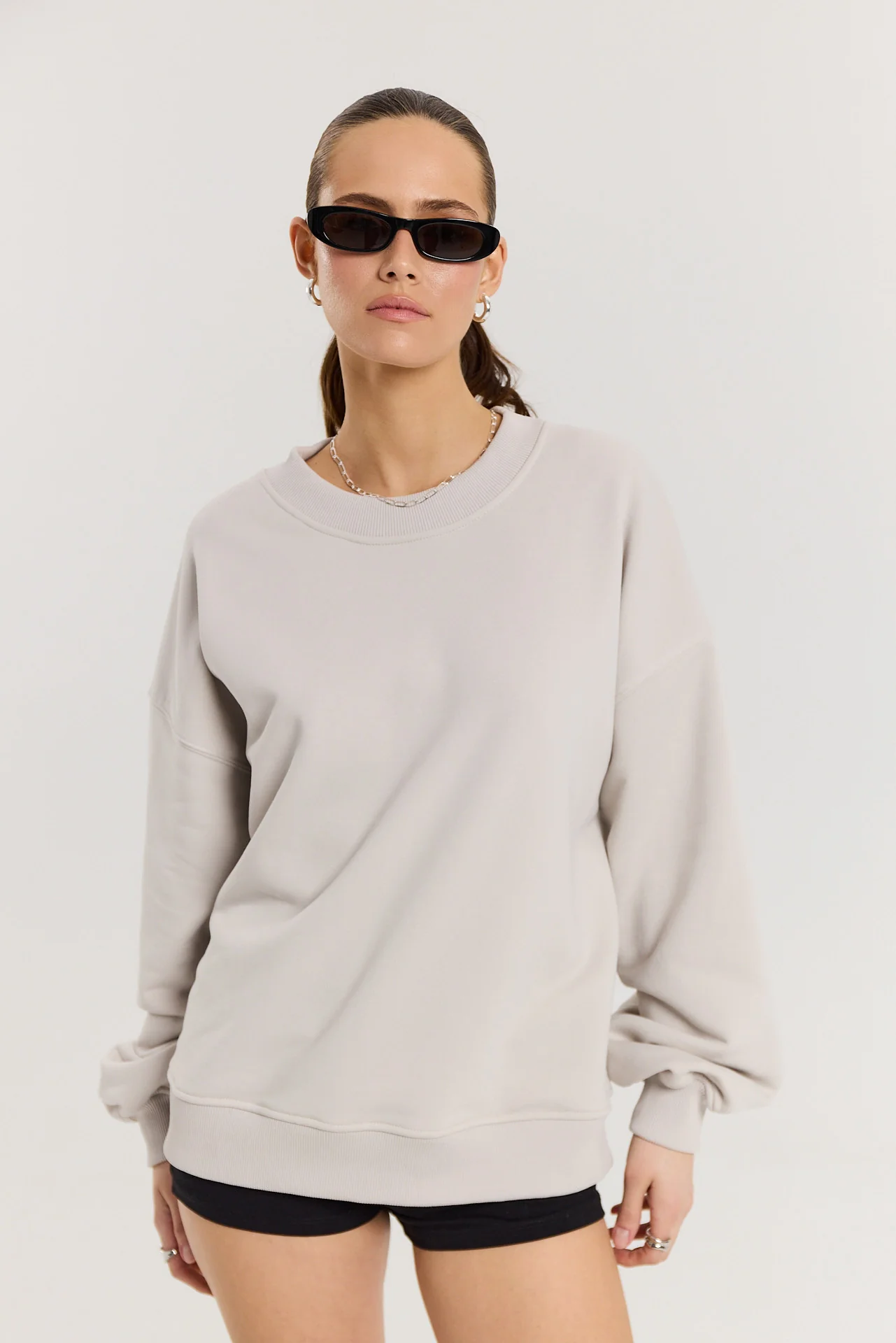 Bluza Boyfriend almond milk - Image 11