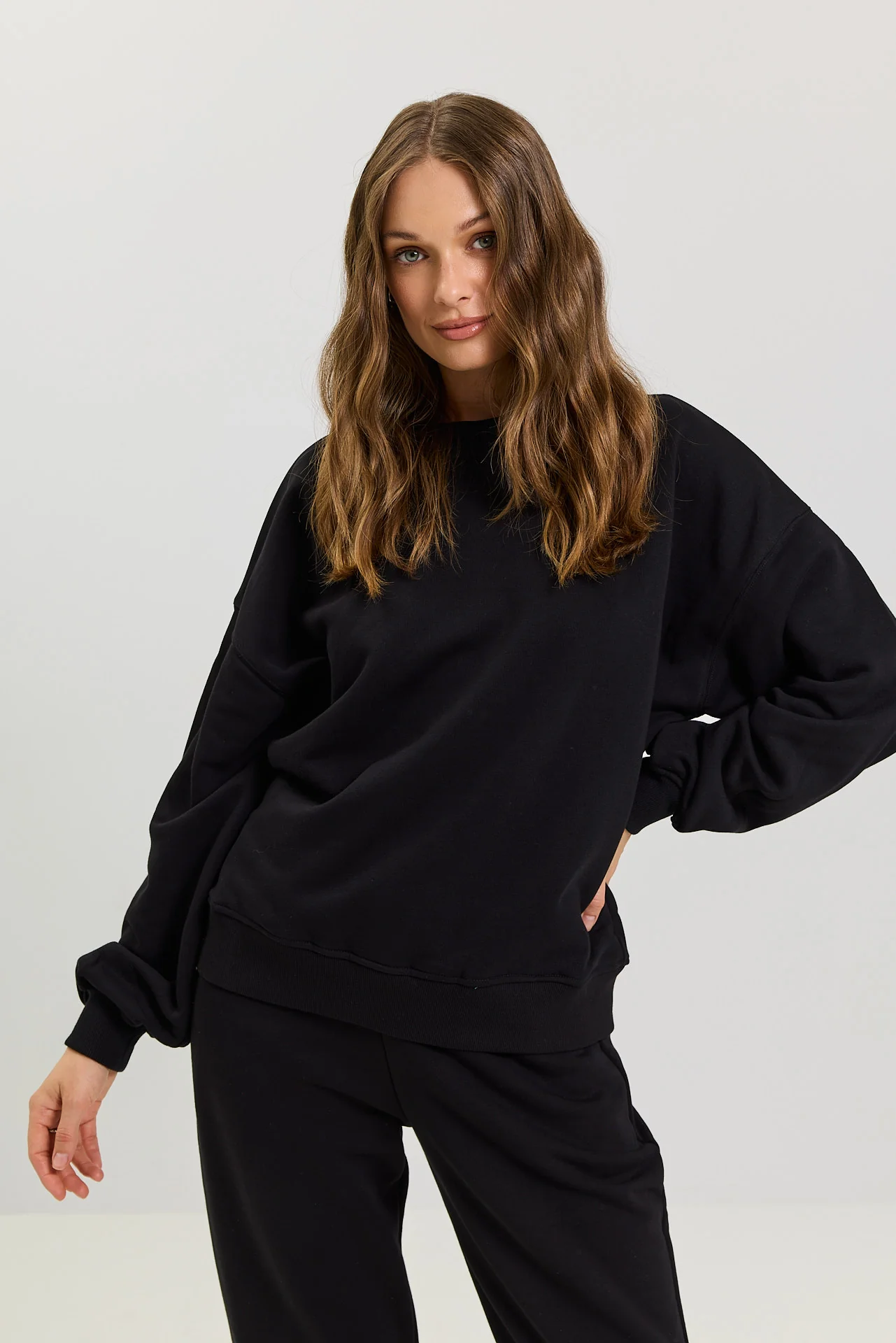 Bluza Boyfriend black - Image 10