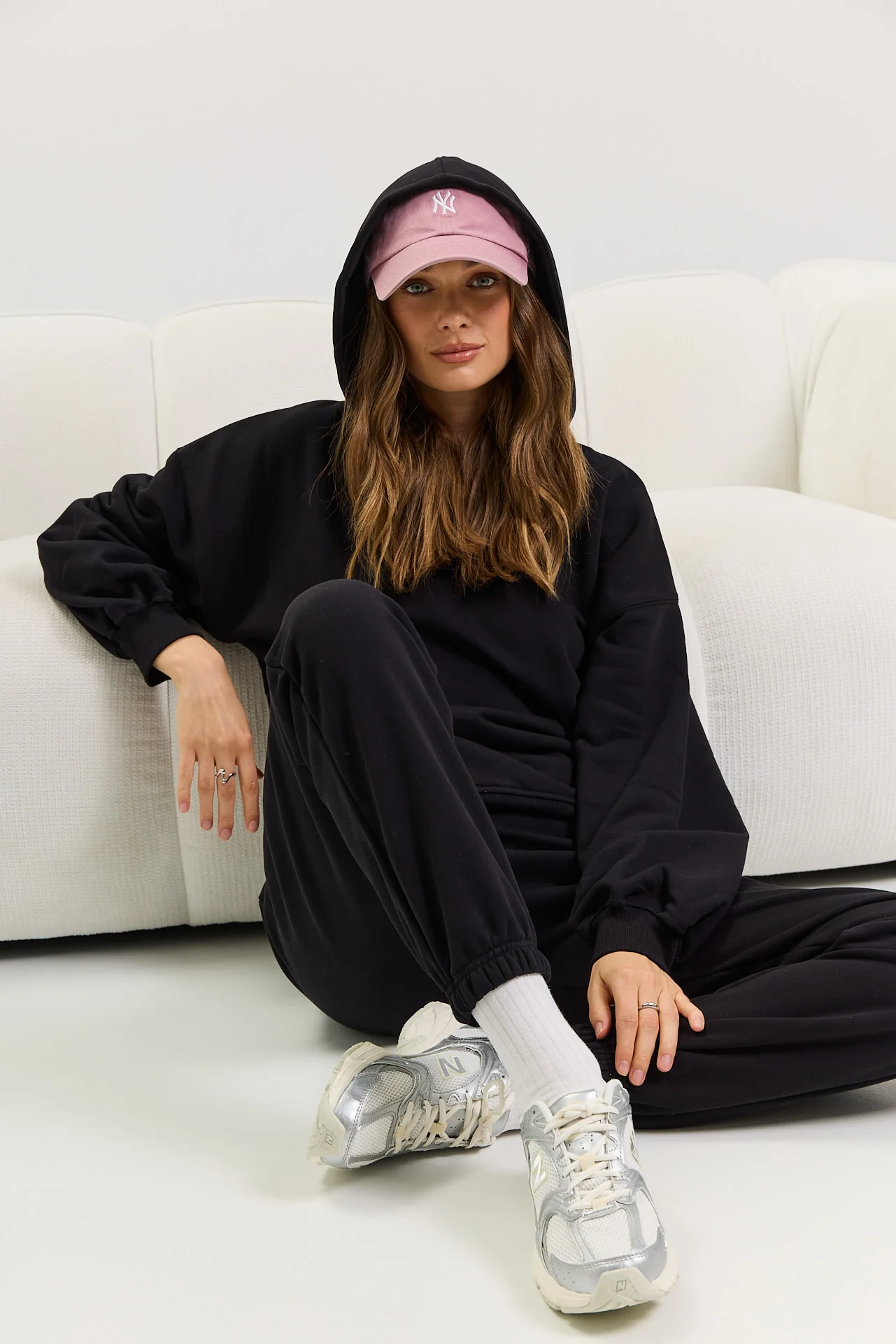 Bluza Boyfriend Hoodie black - Image 15