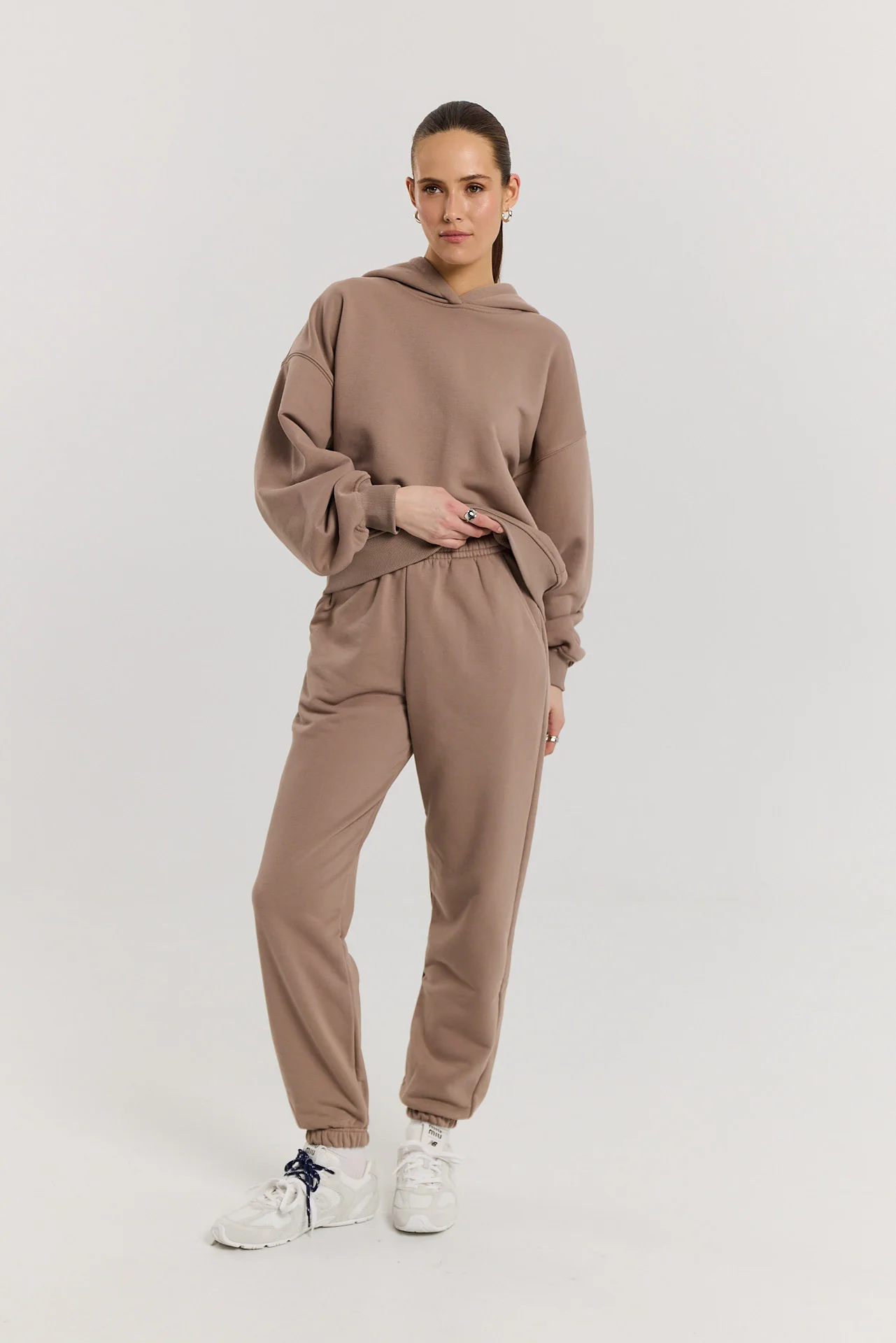 Bluza Boyfriend Hoodie latte - Image 6