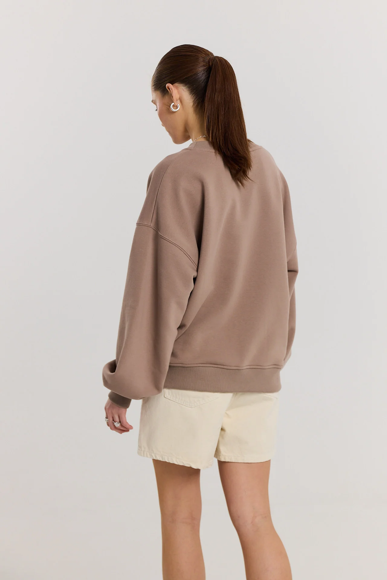 Bluza Boyfriend latte - Image 12