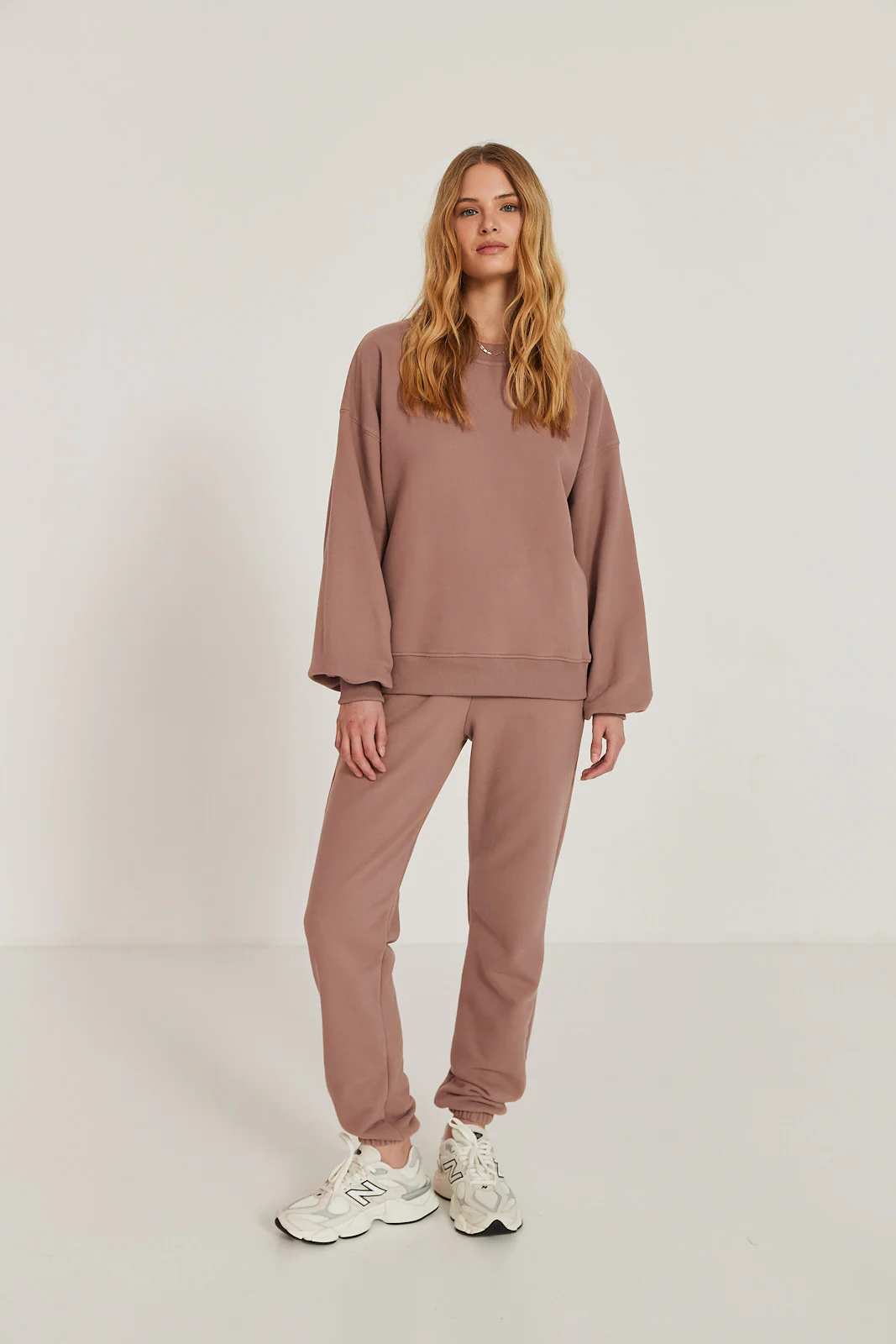 Bluza Boyfriend mocca mousse - Image 4