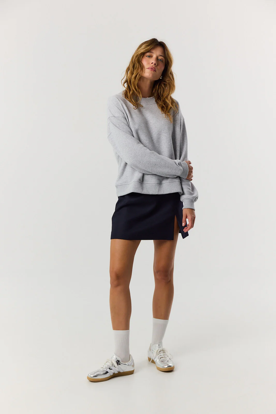 Bluza Chilly light grey melange - Image 3