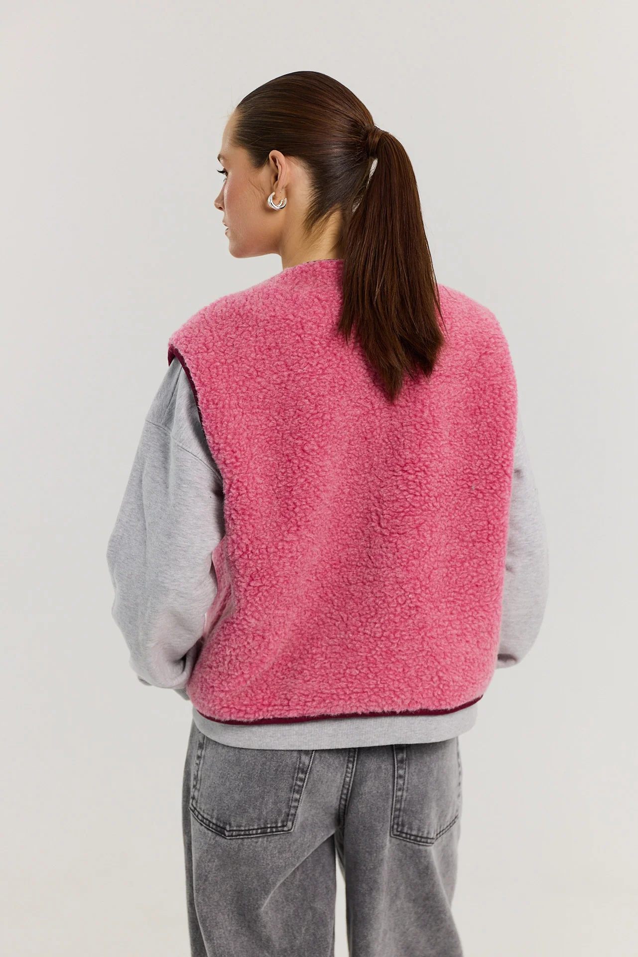 Kamizelka Eliot merino pink - Image 12