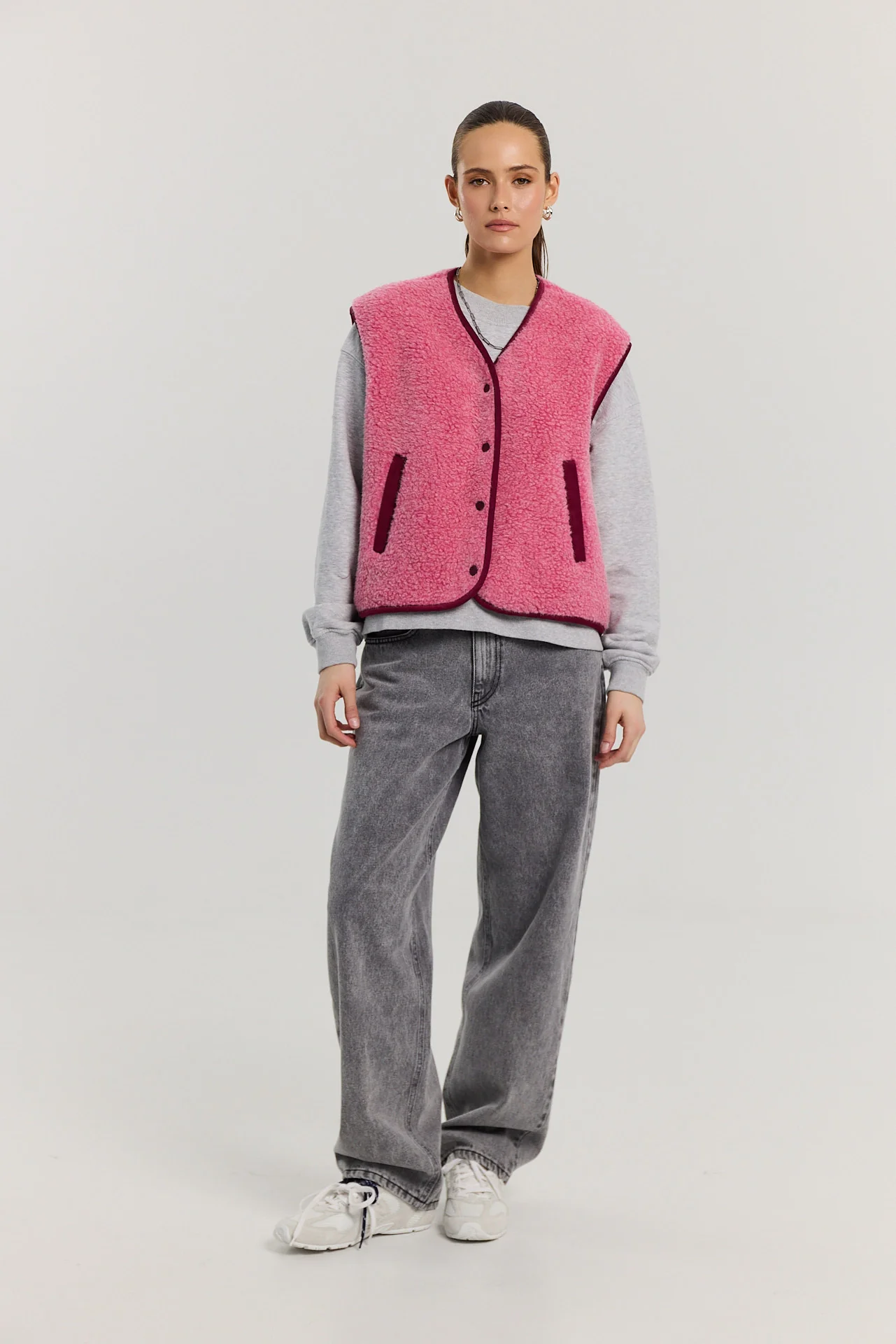 Kamizelka Eliot merino pink - Image 8