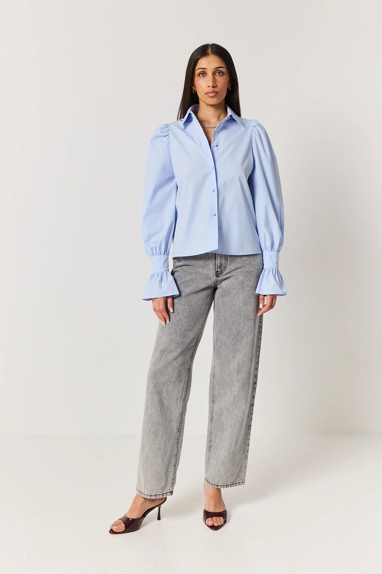 Koszula Emma powder blue - Image 4