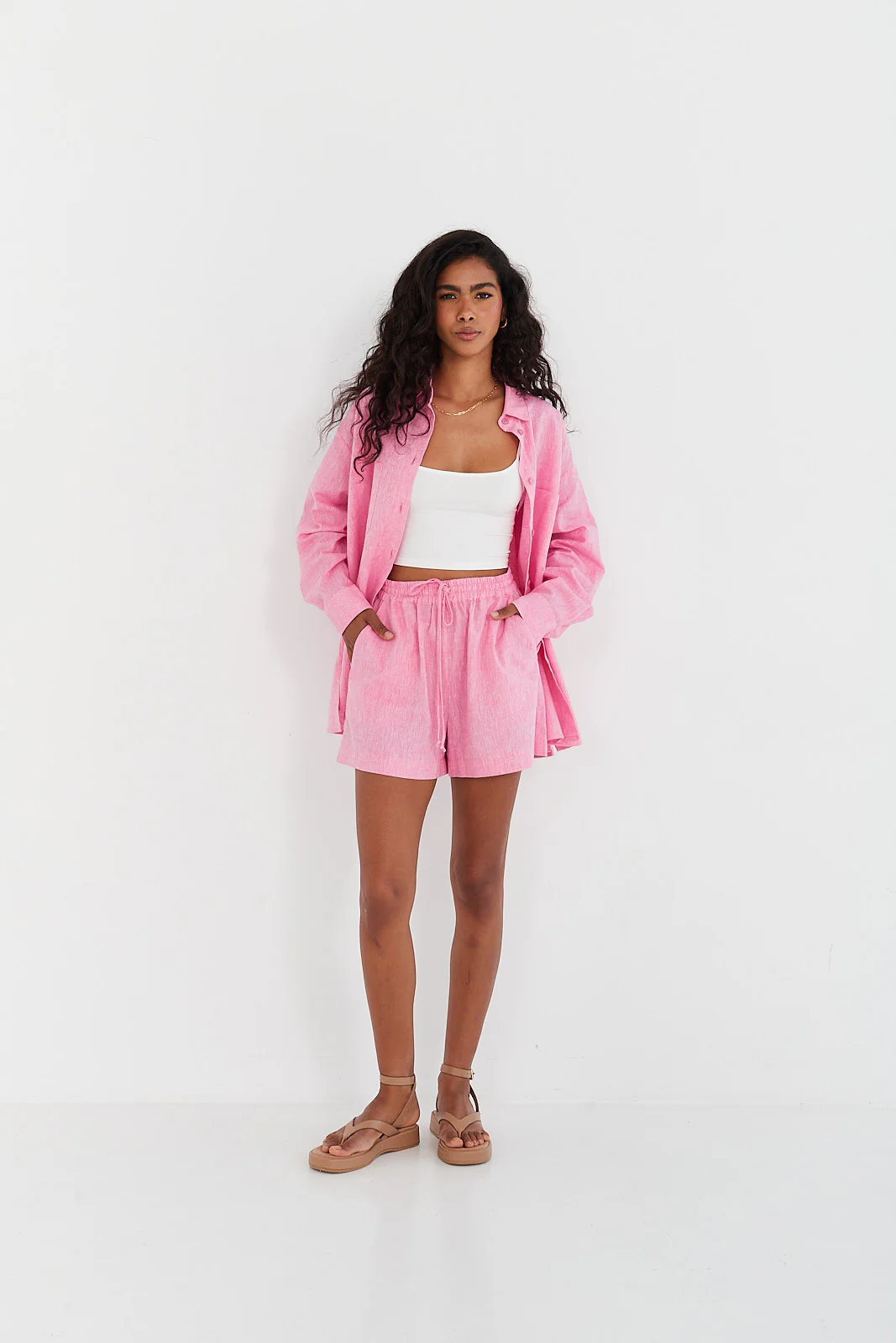 Koszula Leya pink - Image 5