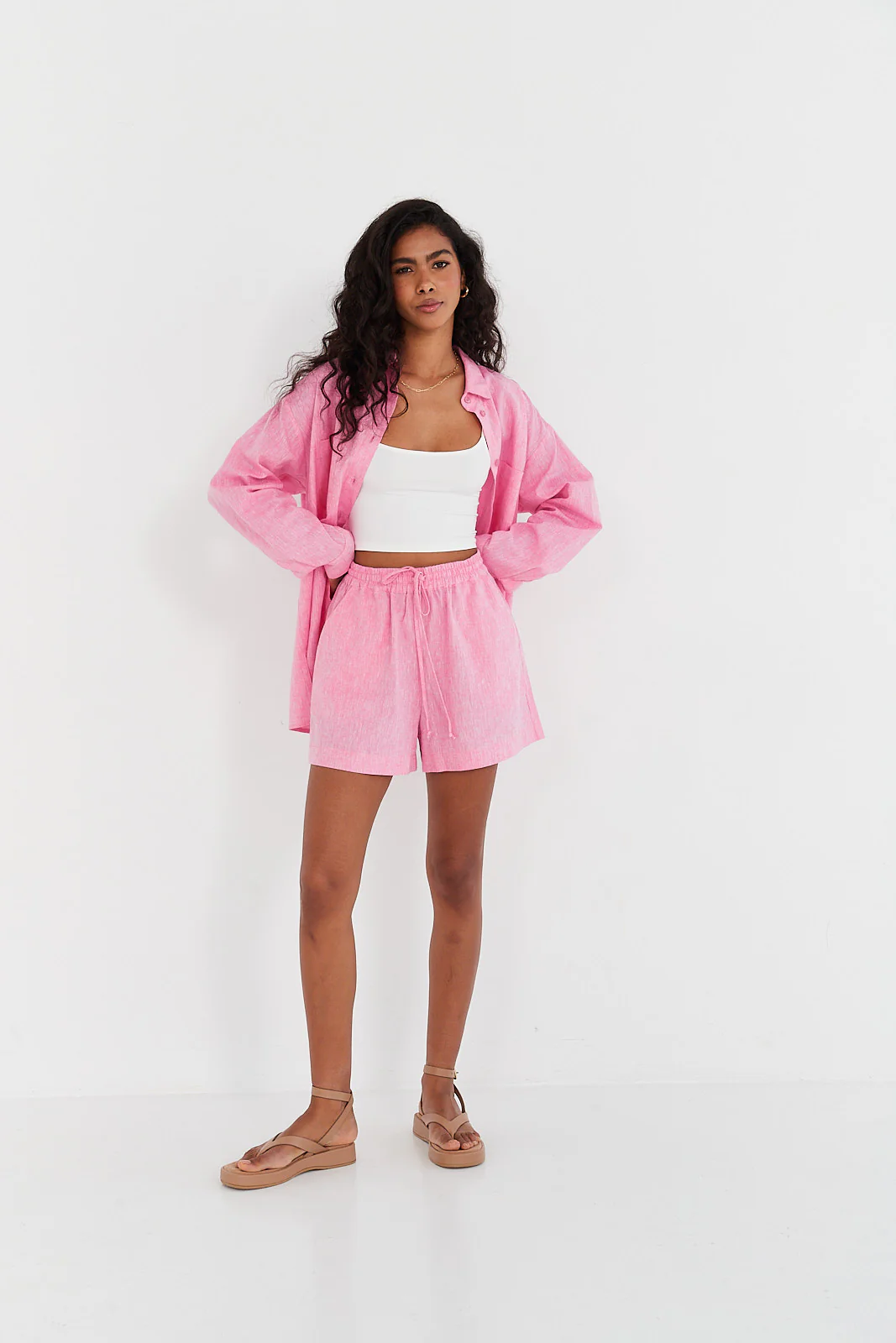Koszula Leya pink - Image 6