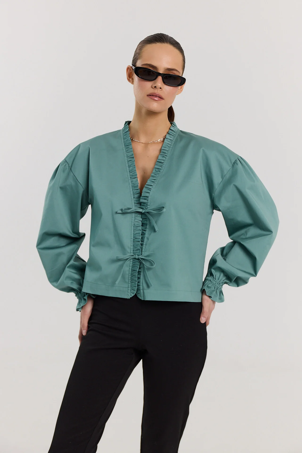 Koszula Maya teal - Image 8