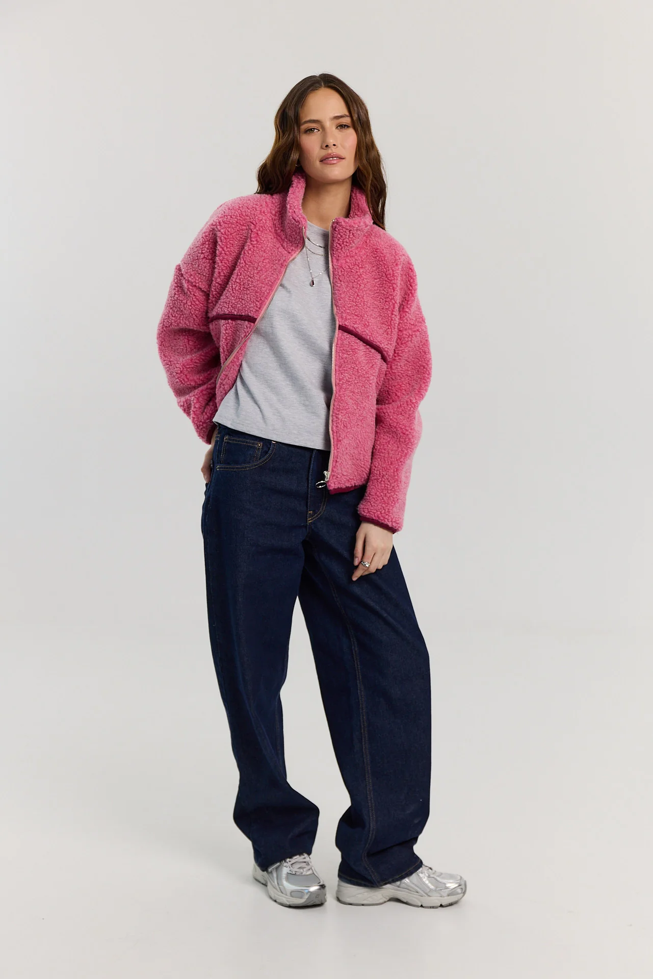 Kurtka Erin merino pink - Image 3
