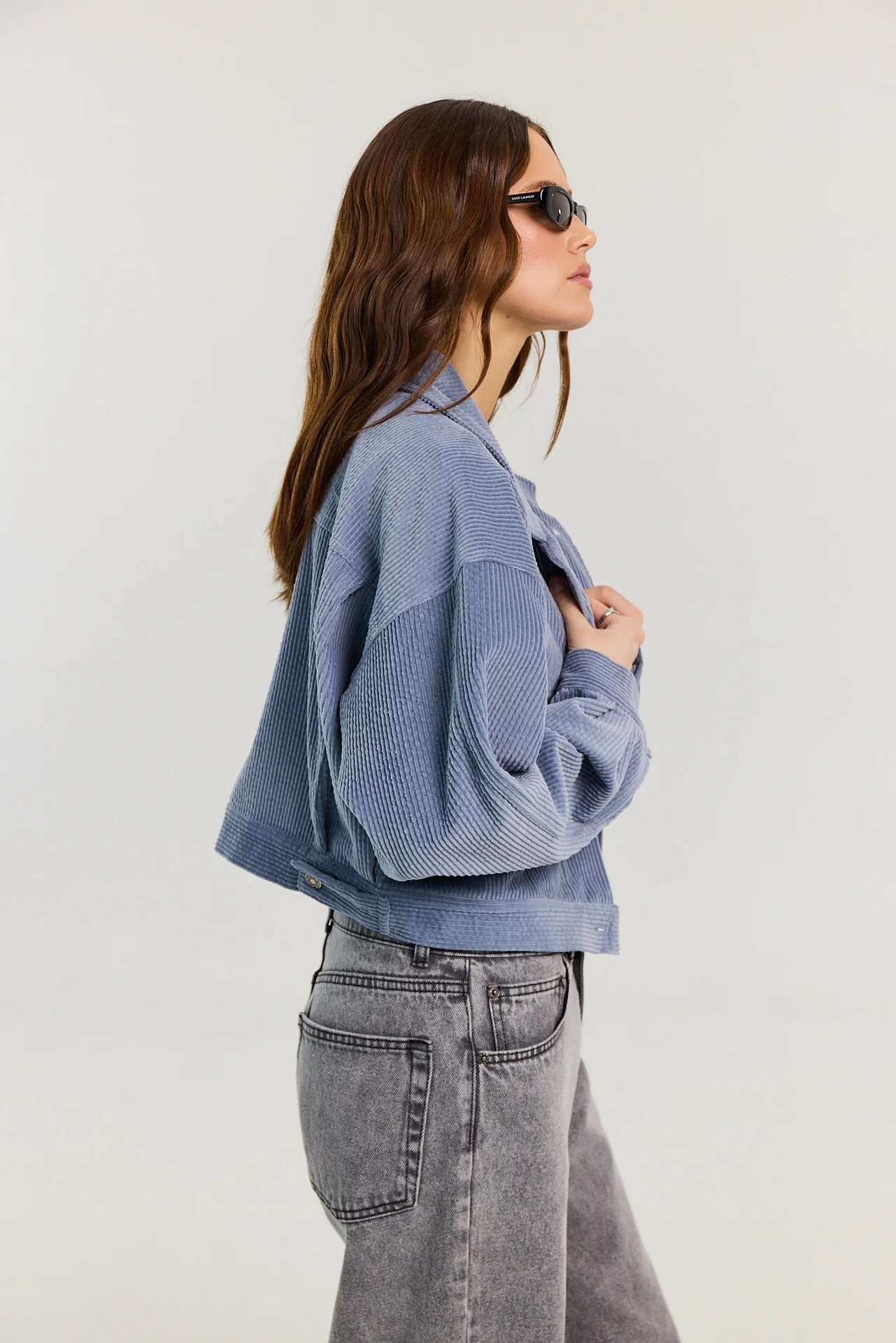 Kurtka Harper powder blue - Image 11
