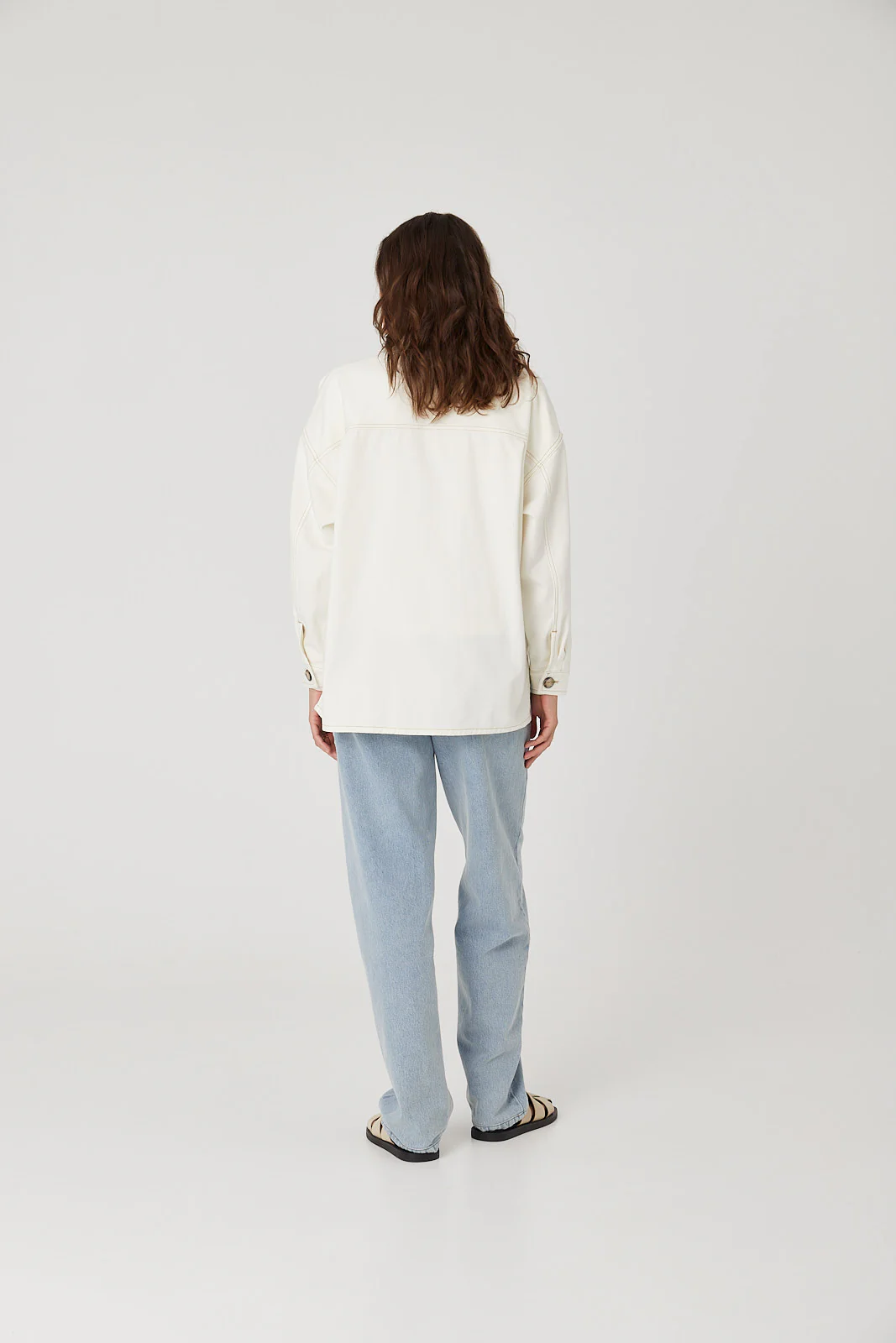 Kurtka koszulowa Lucy white - Image 6