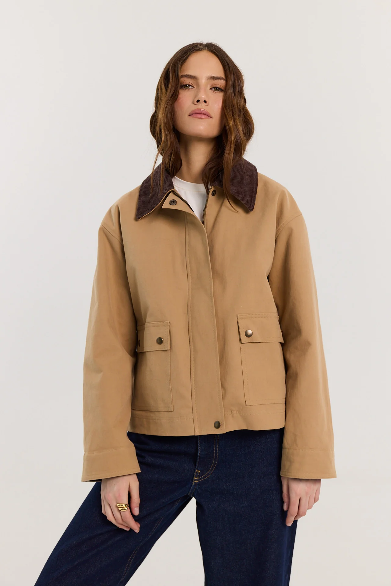 Kurtka Simon beige