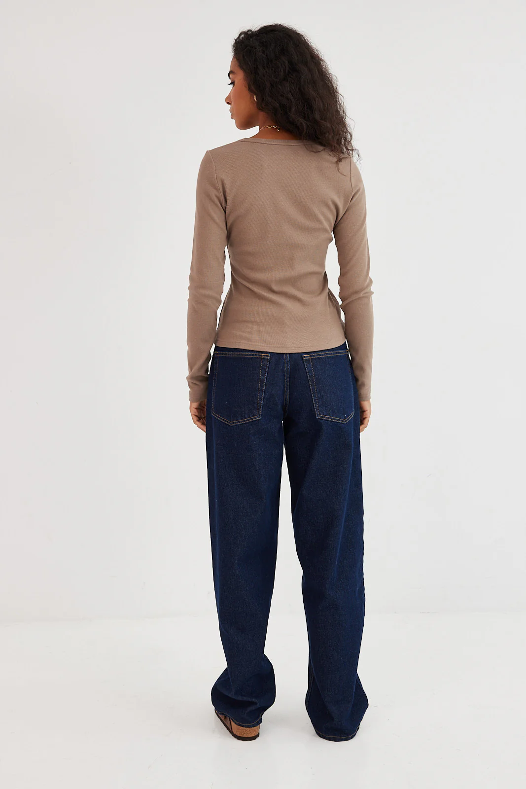 Longsleeve Bamboo cappuccino - Image 12