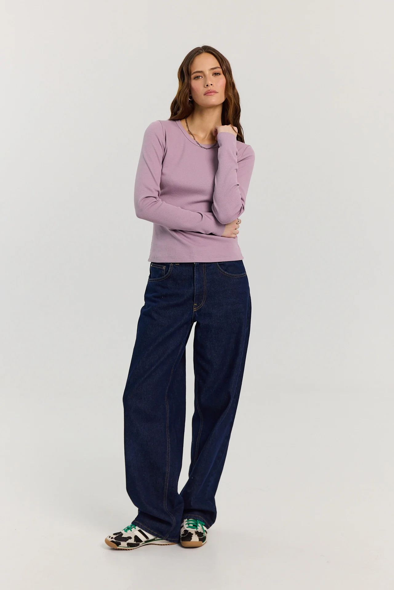 Longsleeve Bamboo lilac - Image 5