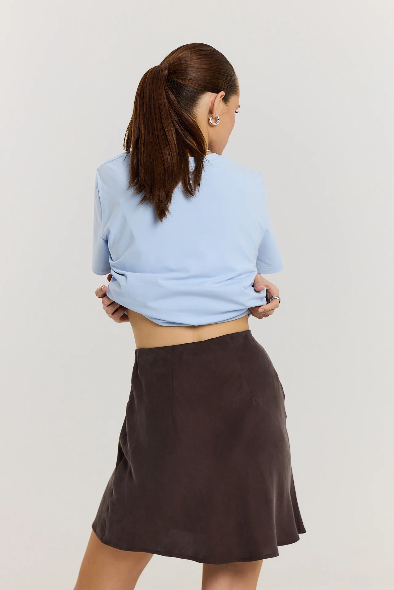 Spódnica Petra short dark chocolate - Image 6