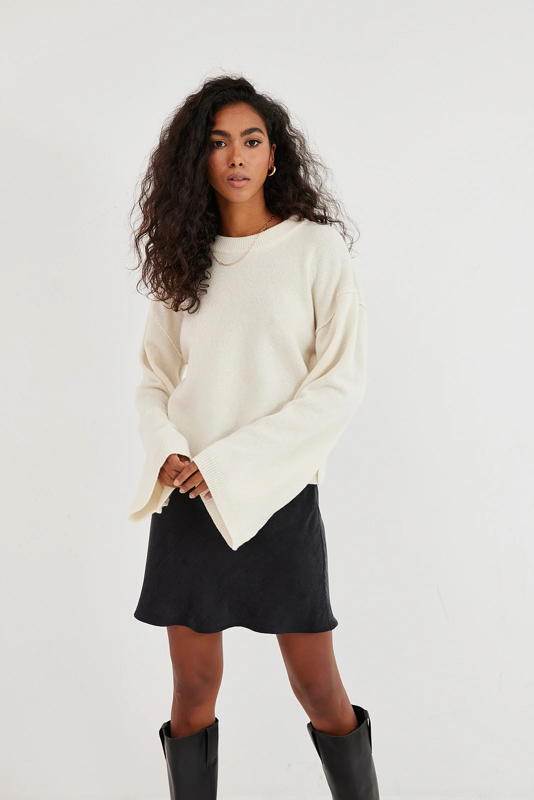 Spódnica Petra short jet black - Image 8