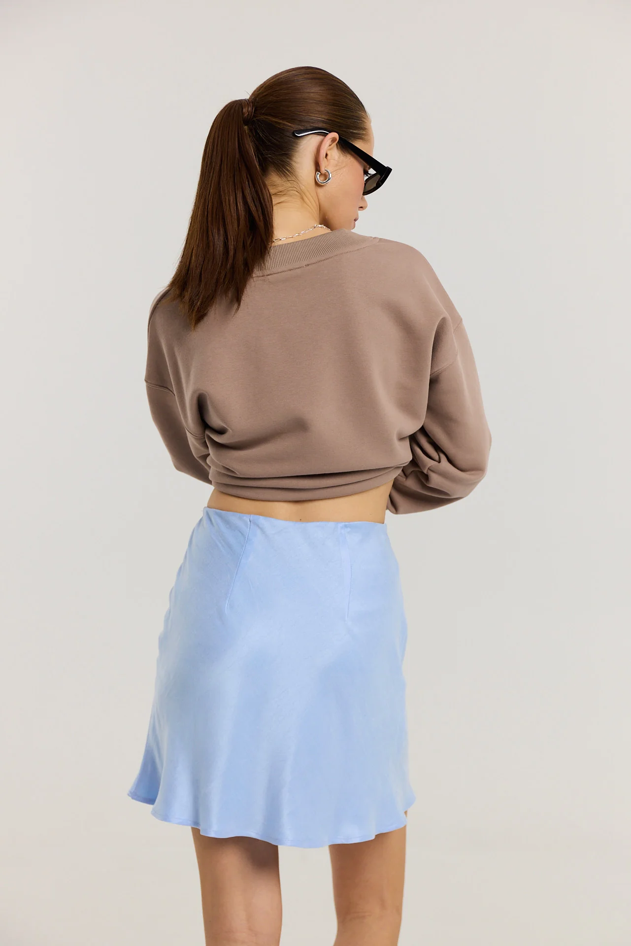 Spódnica Petra short powder blue - Image 10