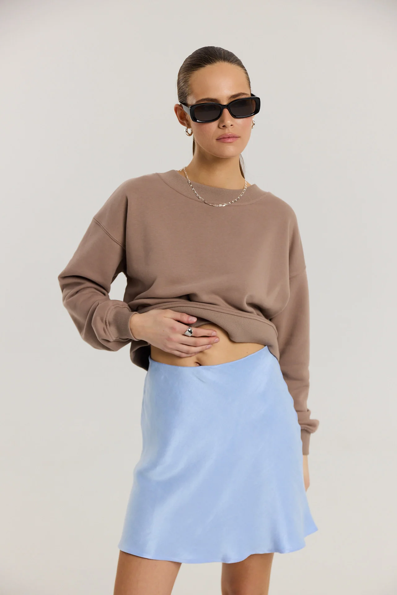 Spódnica Petra short powder blue - Image 8