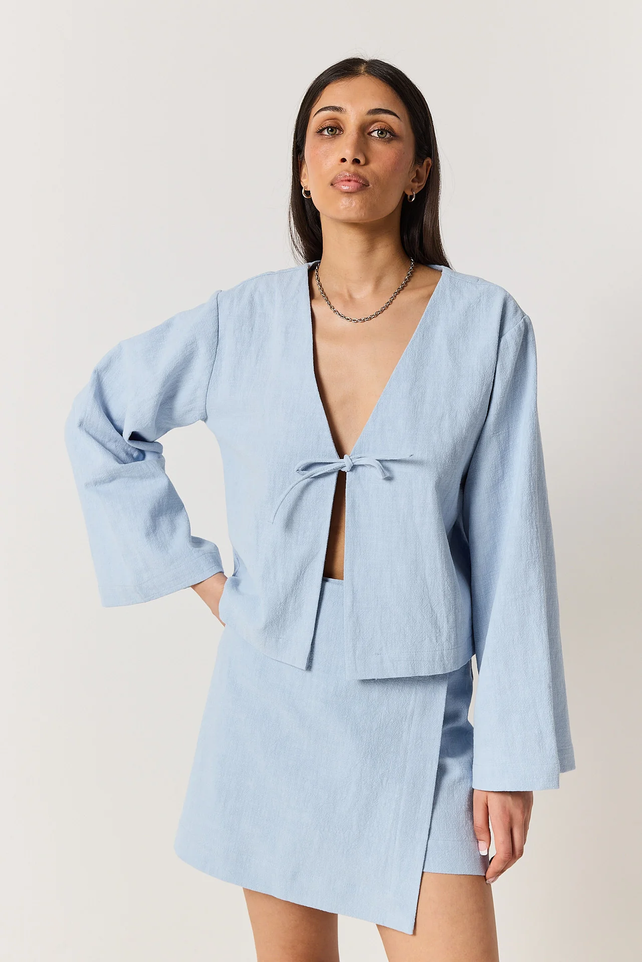 Spódnica Scarlett ice blue - Image 5