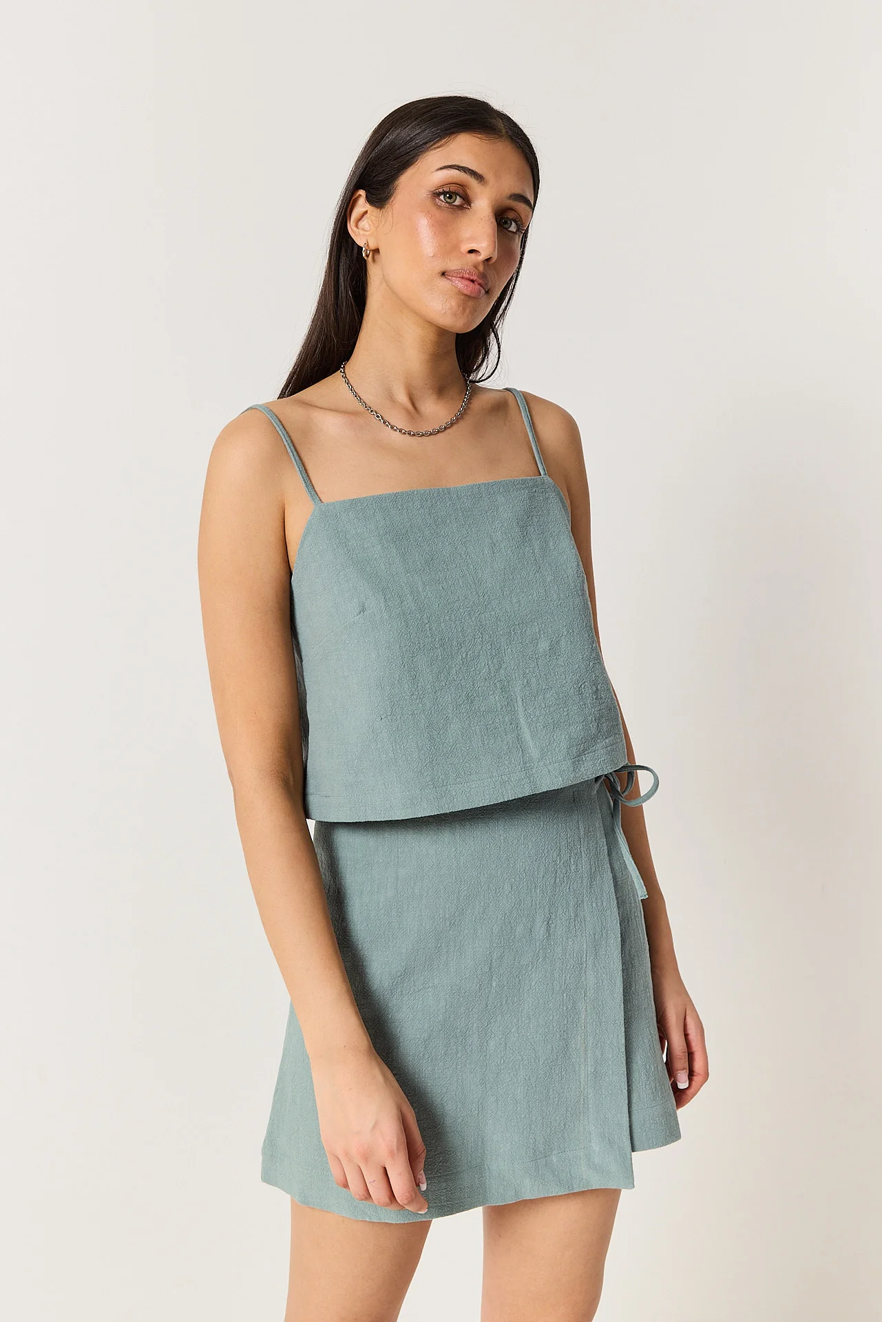 Spódnica Scarlett smoky green - Image 8