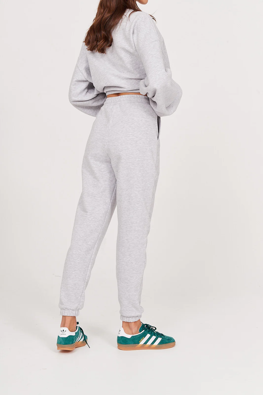 Spodnie dresowe light grey melange - Image 13