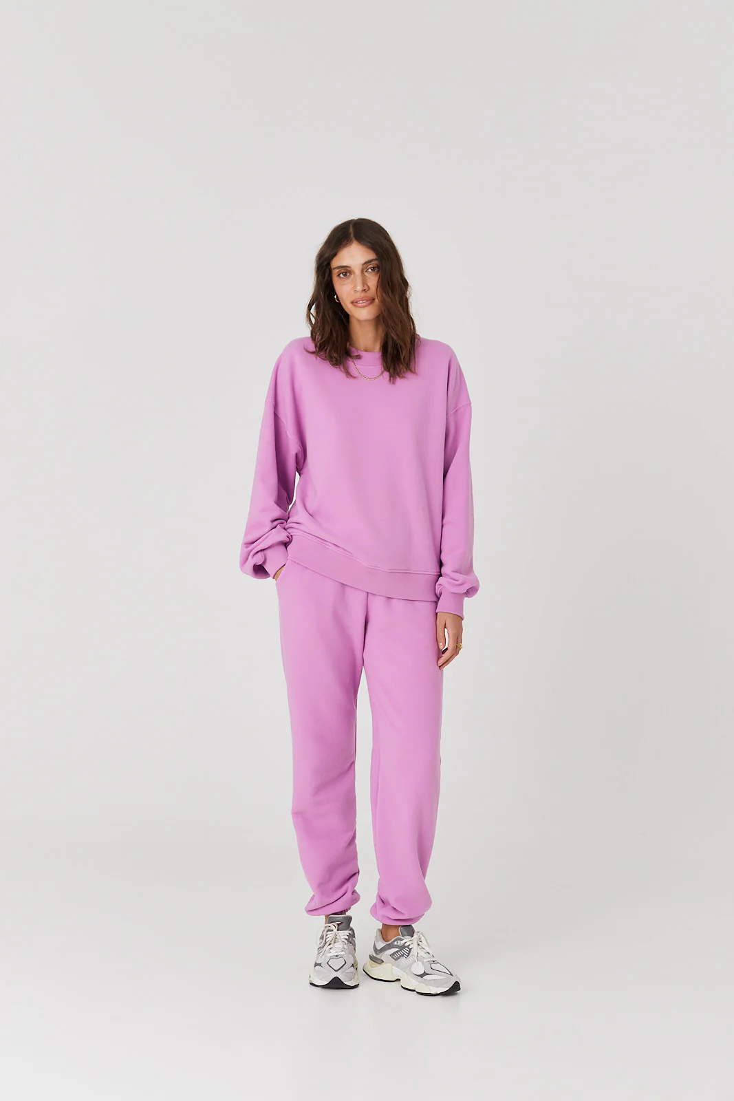 Spodnie dresowe pink berry - Image 8