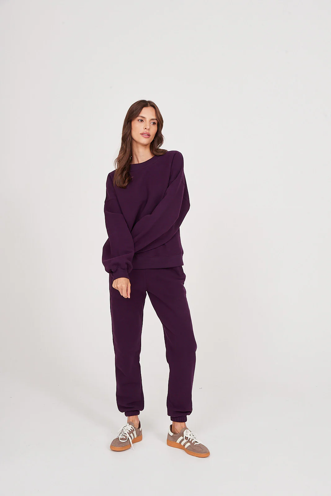 Spodnie dresowe plum - Image 11