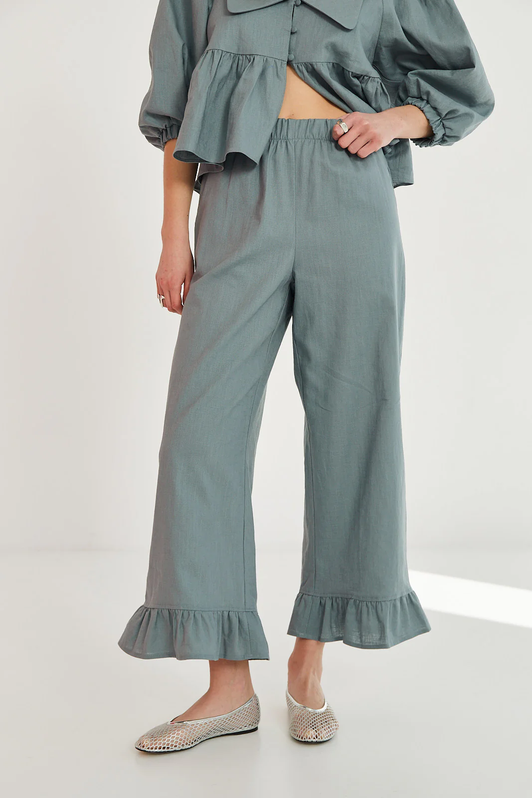 Spodnie Penny sea green - Image 8