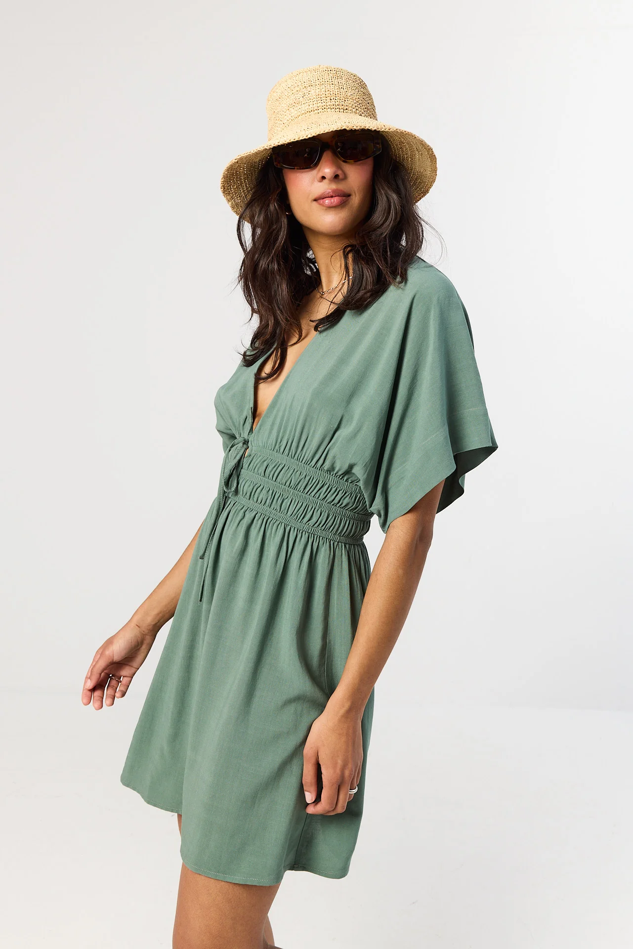 Sukienka Chelsea smoky green - Image 10