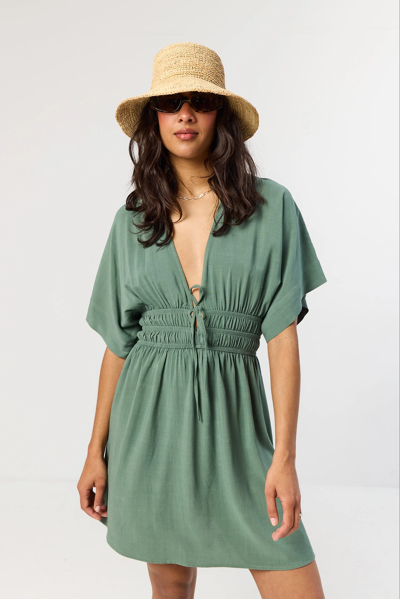 Sukienka Chelsea smoky green - Image 4