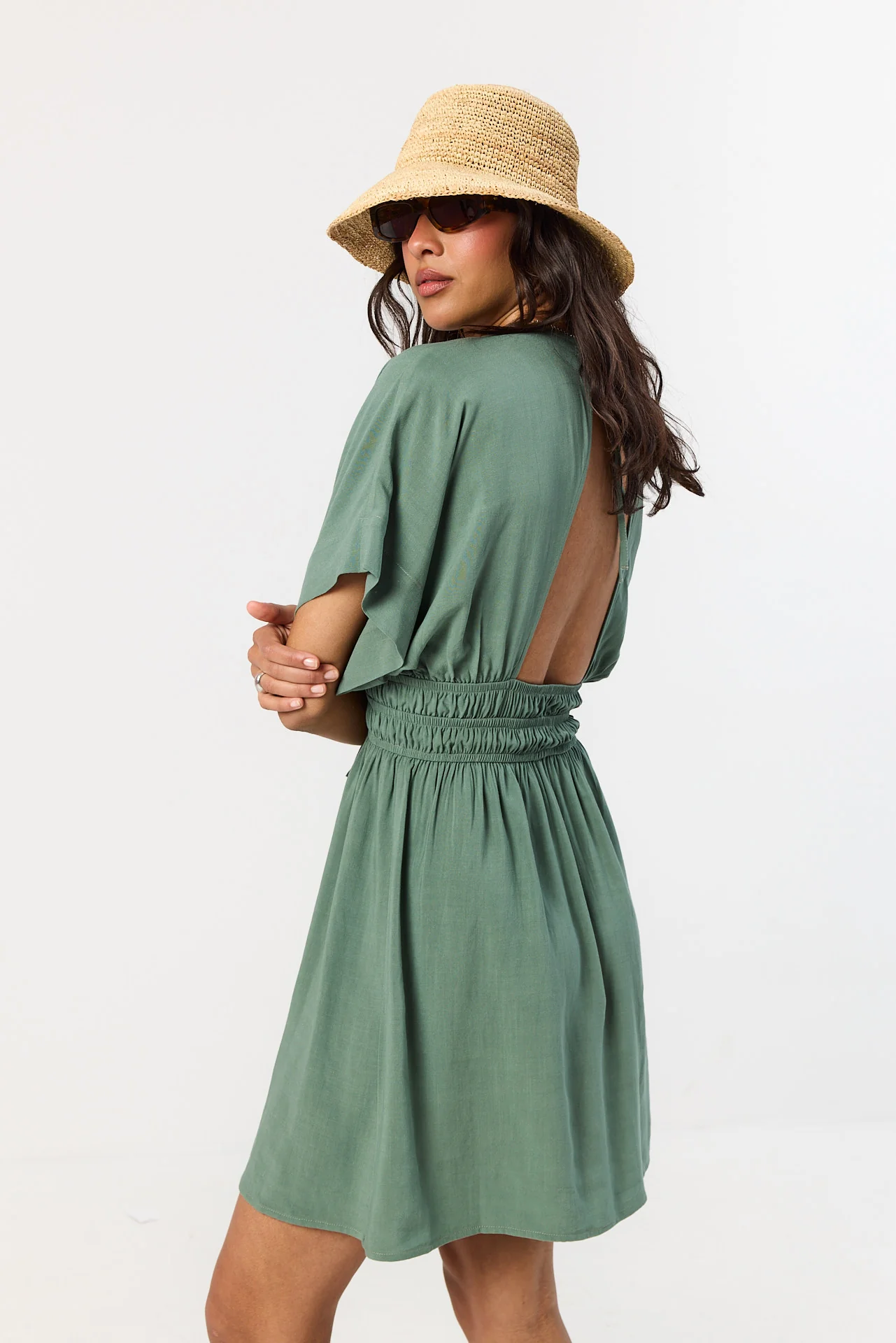 Sukienka Chelsea smoky green - Image 5