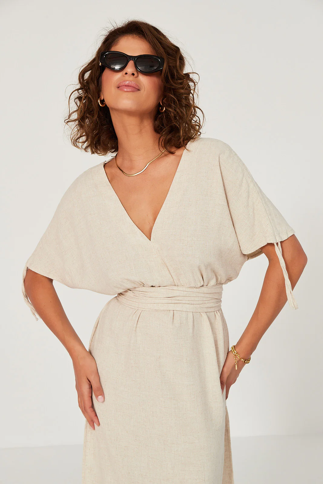 Sukienka Leona Ecru - Image 11