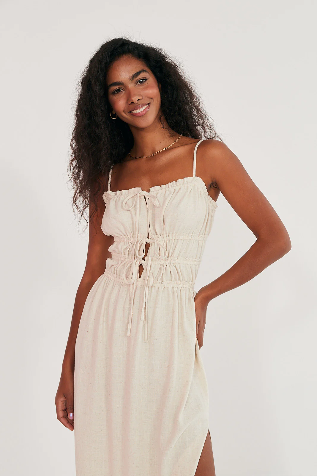 Sukienka Sienna ecru - Image 6
