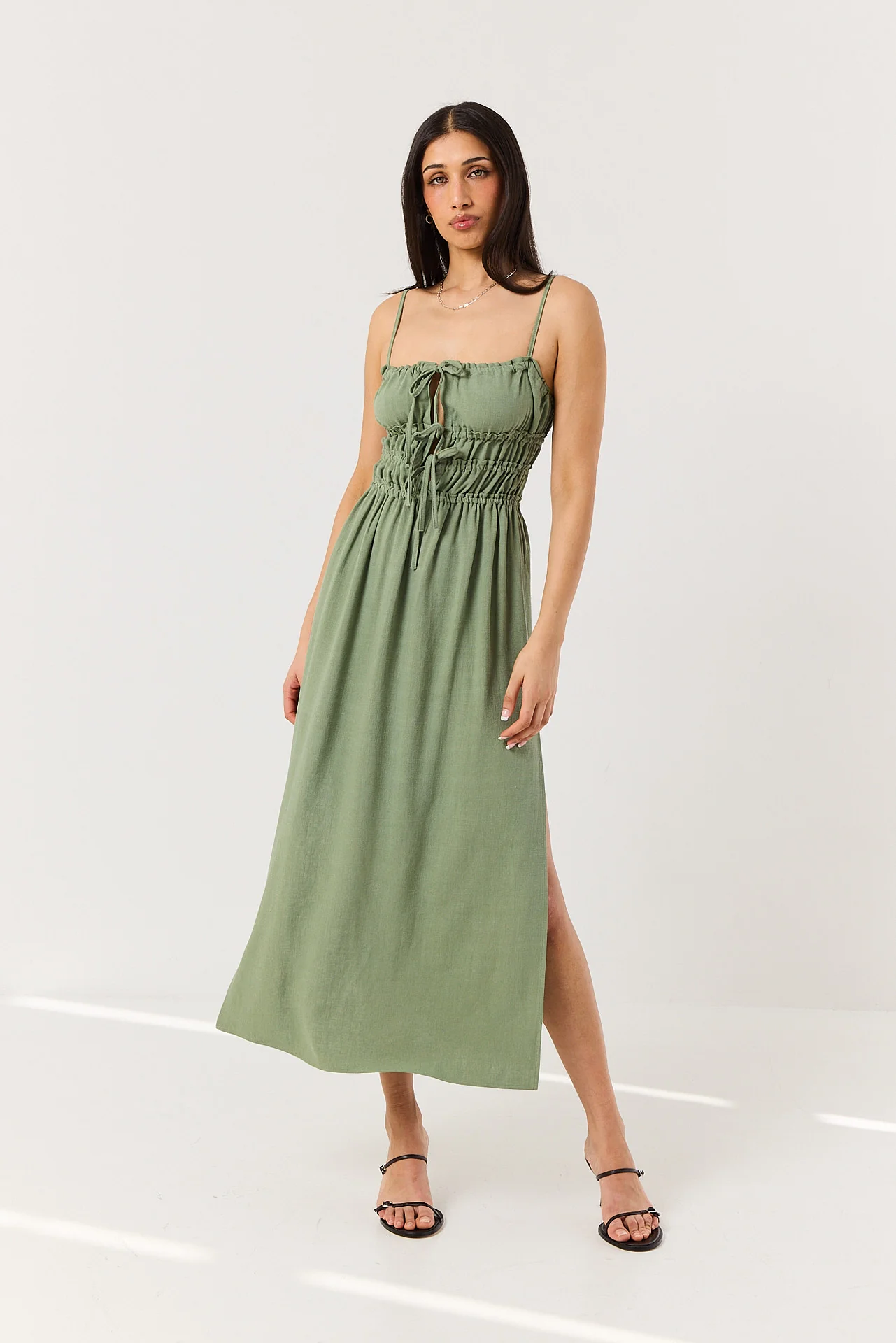 Sukienka Sienna smoky green - Image 7