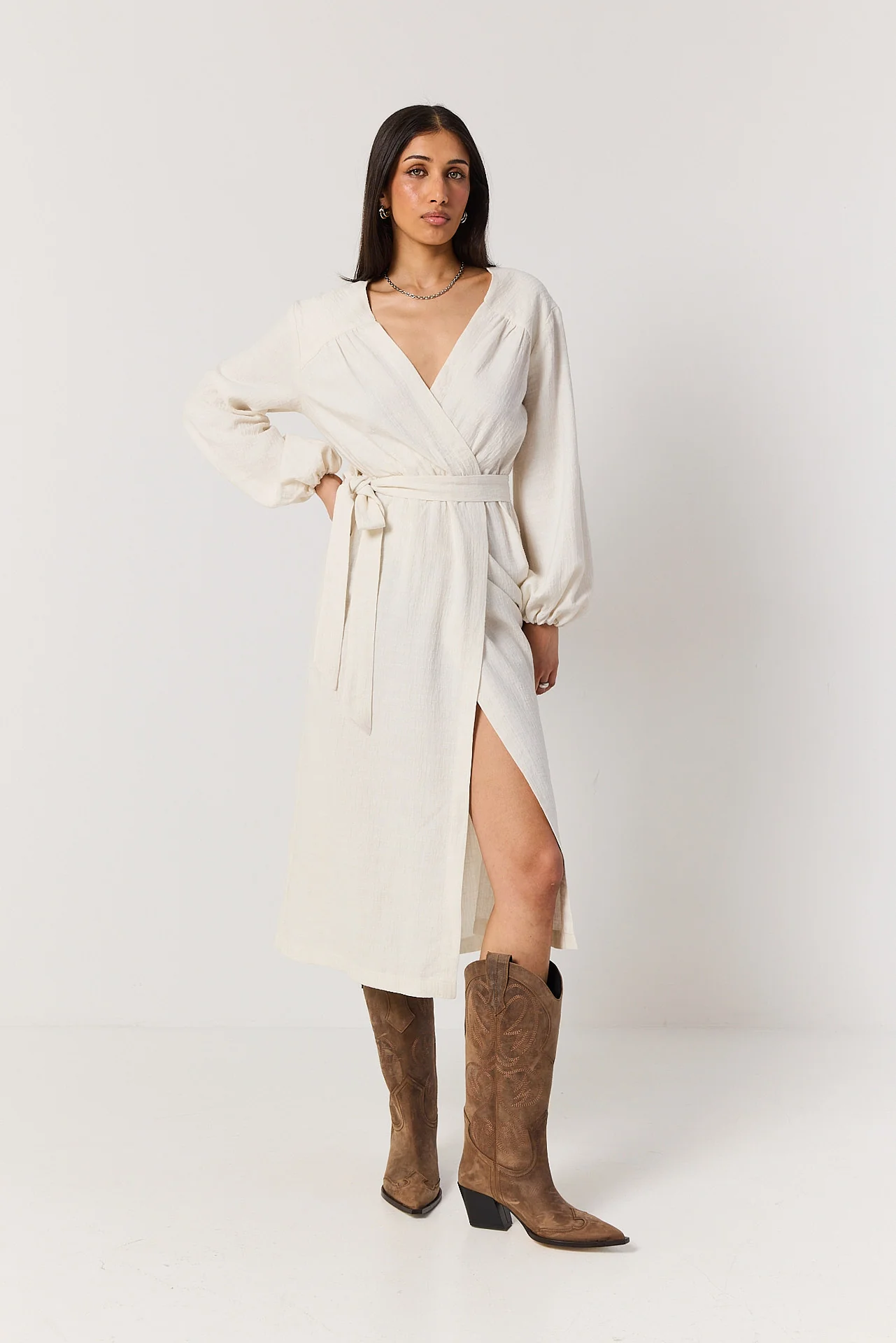 Sukienka Vanessa off-white - Image 5