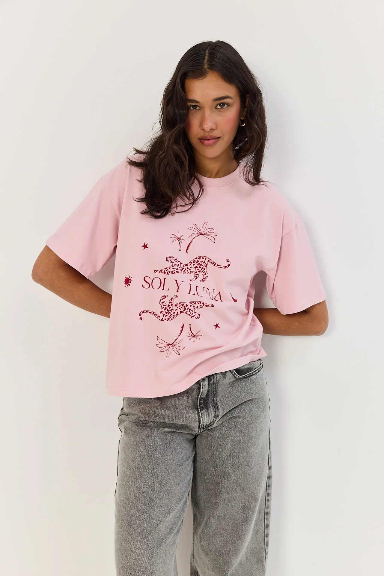 T-shirt Leo smoky pink - Image 5