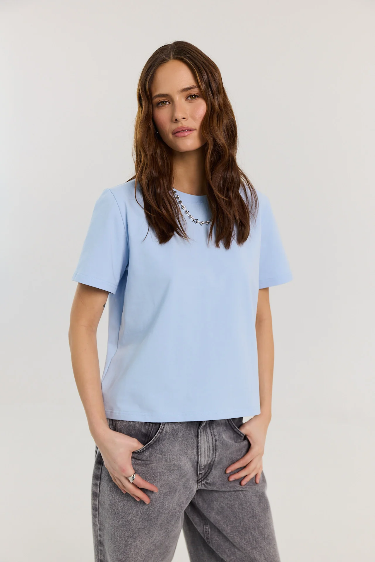 T-shirt Tony powder blue - Image 6