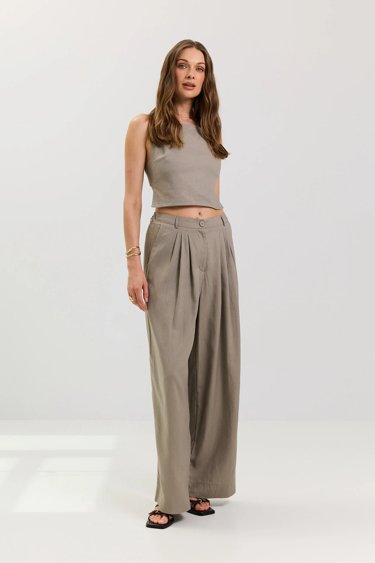 Top Lizzie linen beige - Image 6